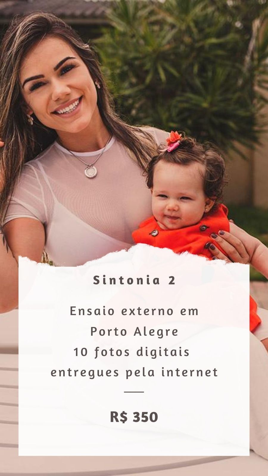 Foto Reserve sua vaga para um Ensaio Solidário e ajude famílias de Canoas Foto Reserve sua vaga para um Ensaio Solidário e ajude famílias de Canoas - Imagem 1